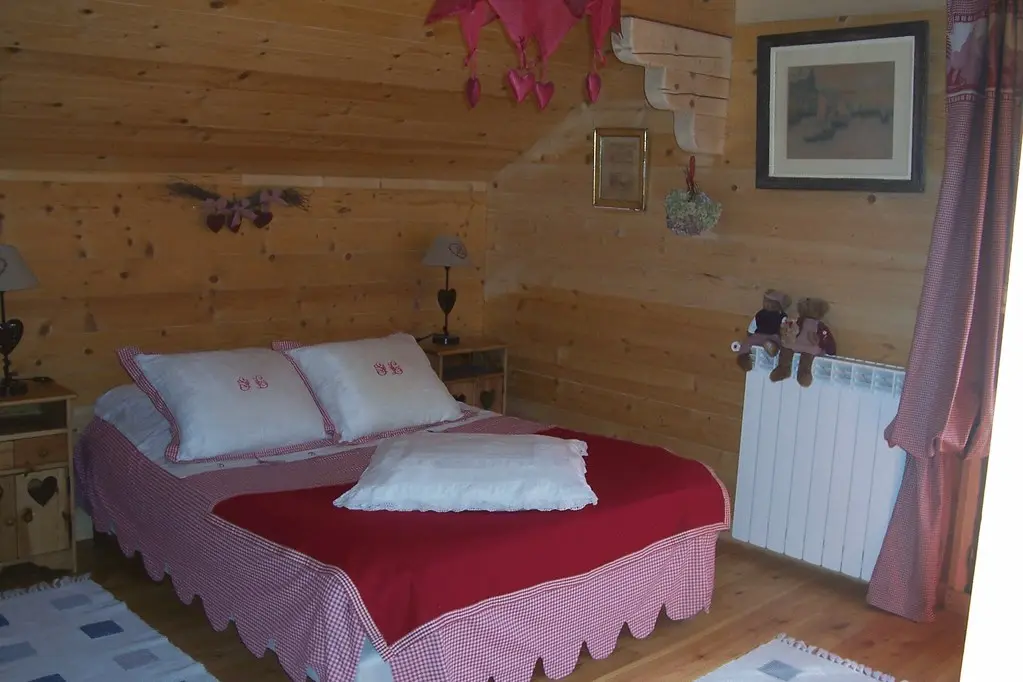 Chalet La Tanière dans l'pentu, Saint-Jean-de-Sixt, Haute-savoie, (France)