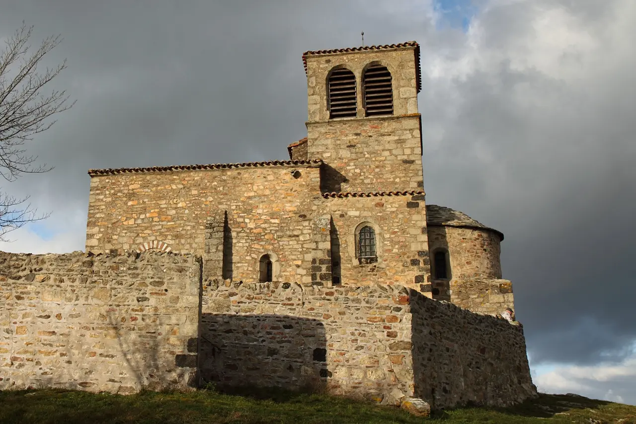 Chapelle Saint-Vincent de Saint-Laurent-d'Agny (côté Sud)