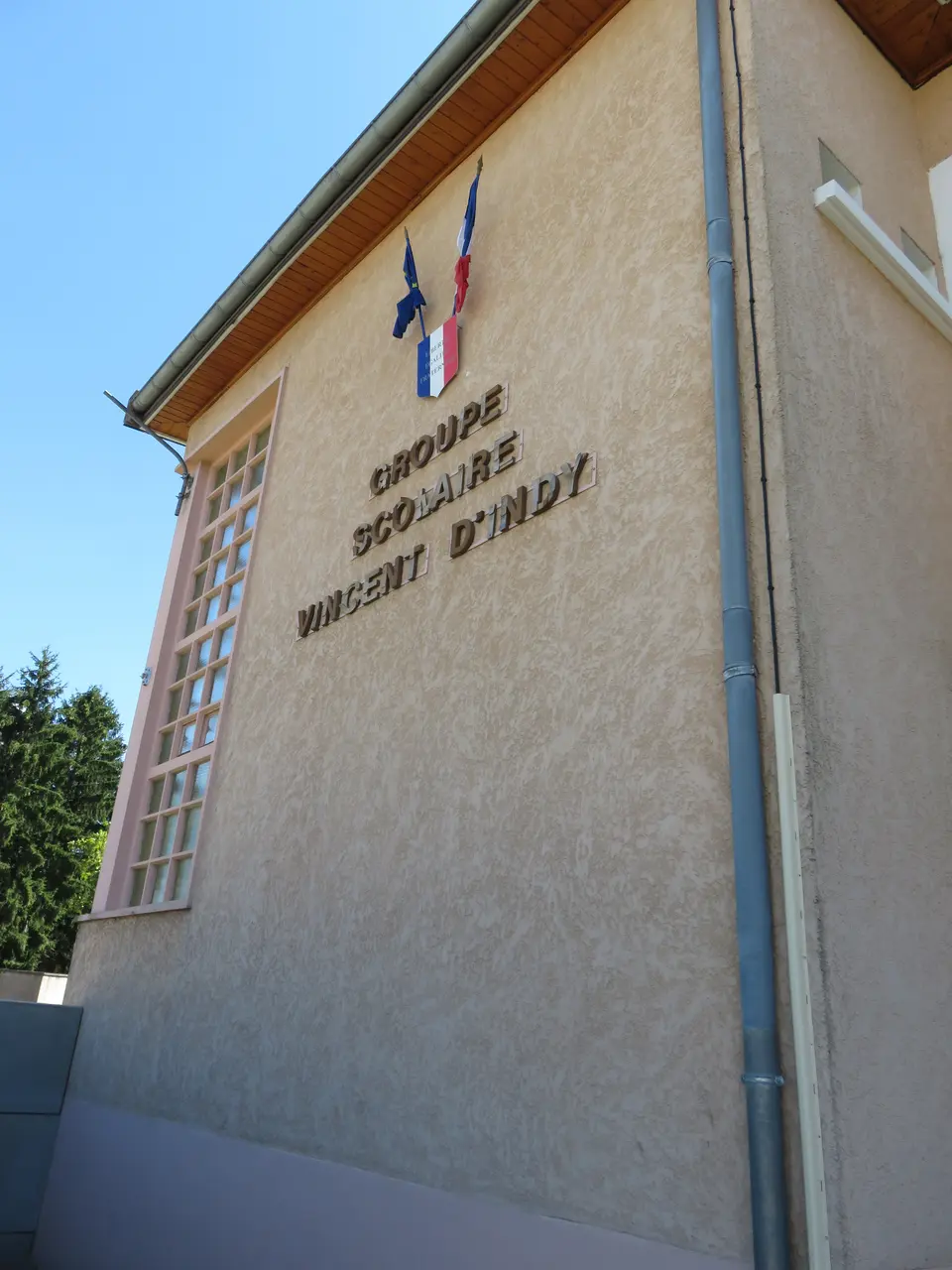 Saint-Laurent-de-Mure - Groupe scolaire Vincent d'Indy (août 2018)