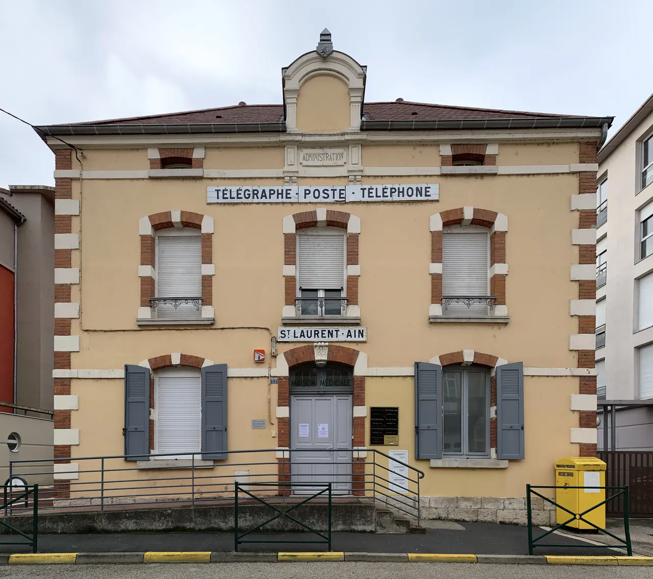 Ancien Bureau Poste - Saint-Laurent-sur-Saône (FR01) - 2020-12-05 - 1