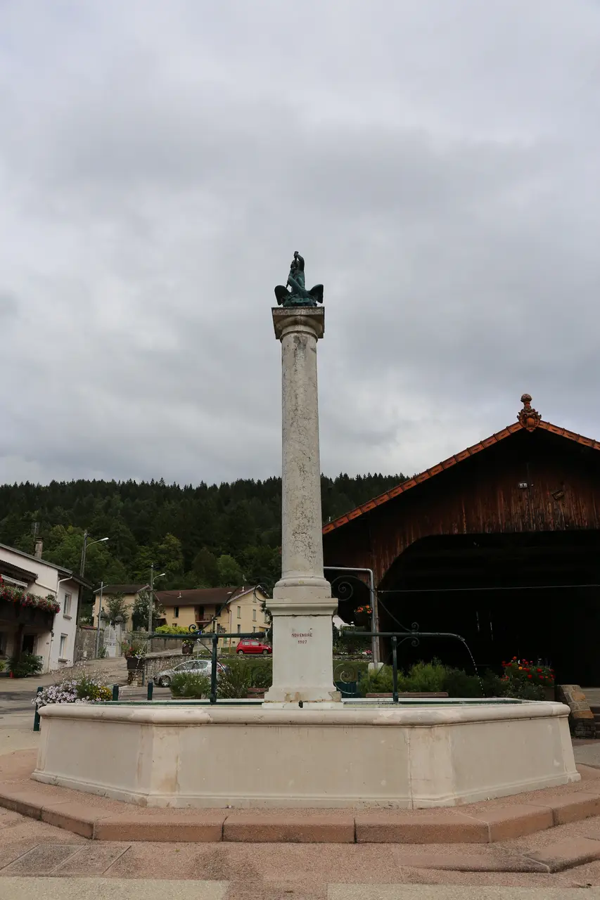 Saint-Martin-du-Frêne - fontaine