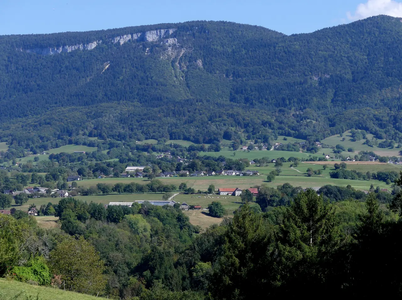 Saint-Offenge au pied des Bauges (septembre 2021)