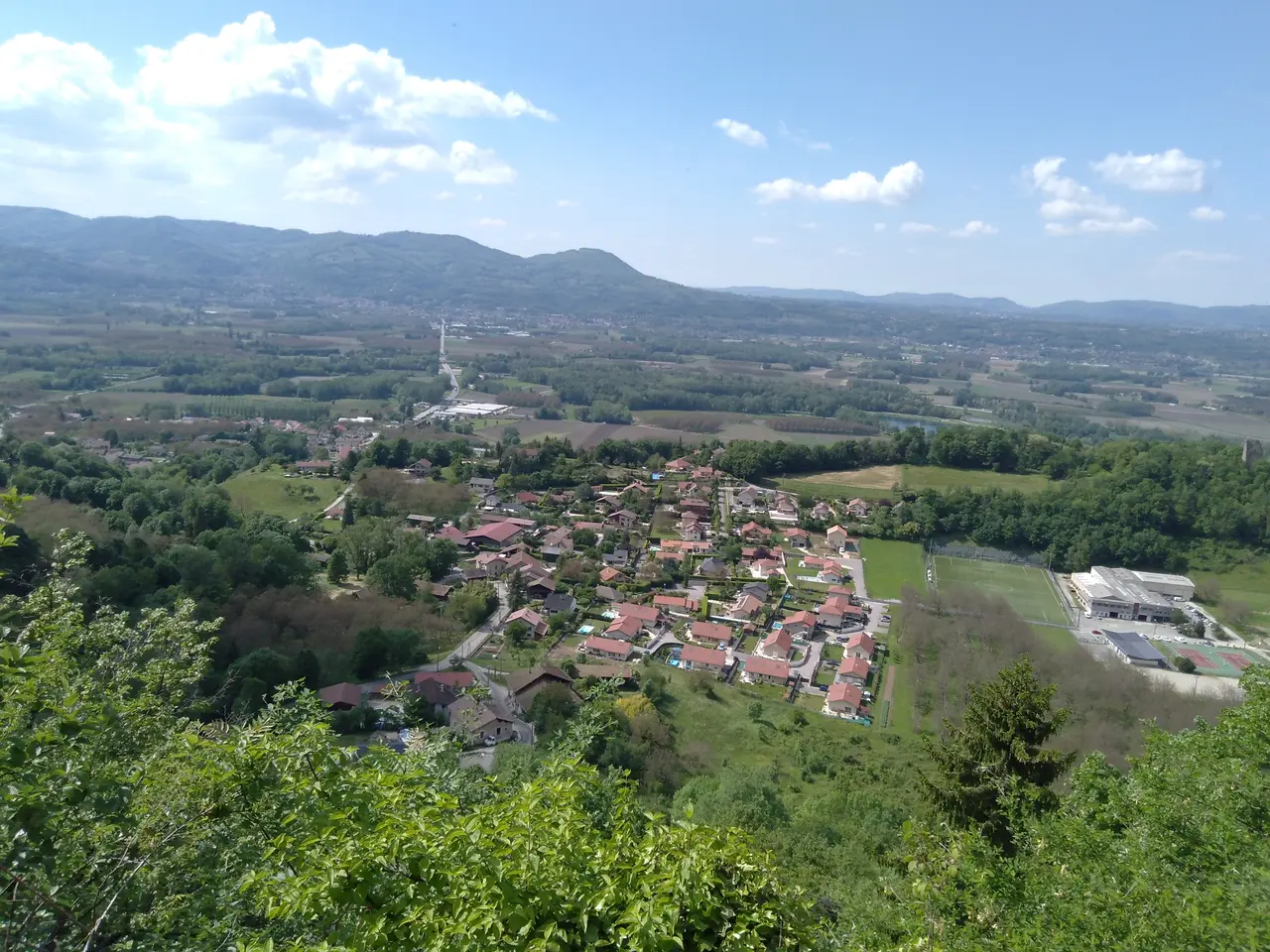 Saint Quentin sur Isère en mai 2019
