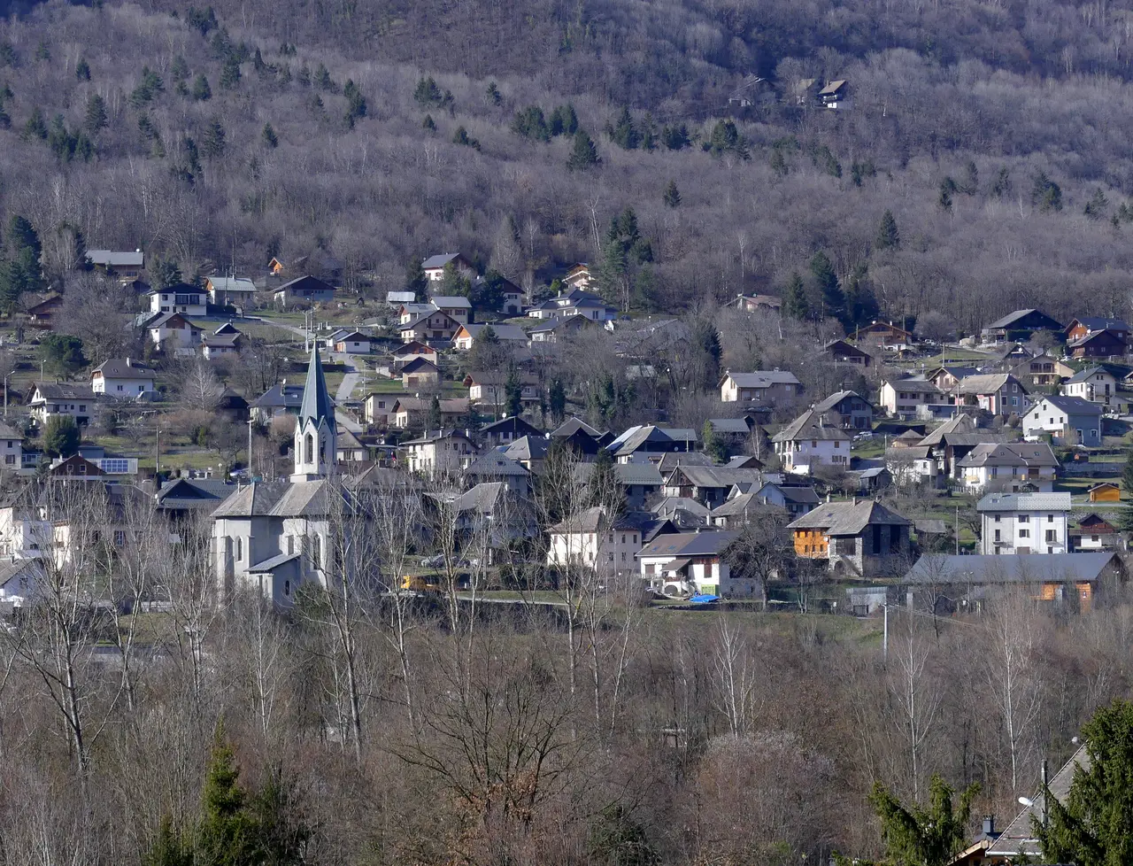 Saint-Rémy-de-Maurienne en hiver (février 2021)