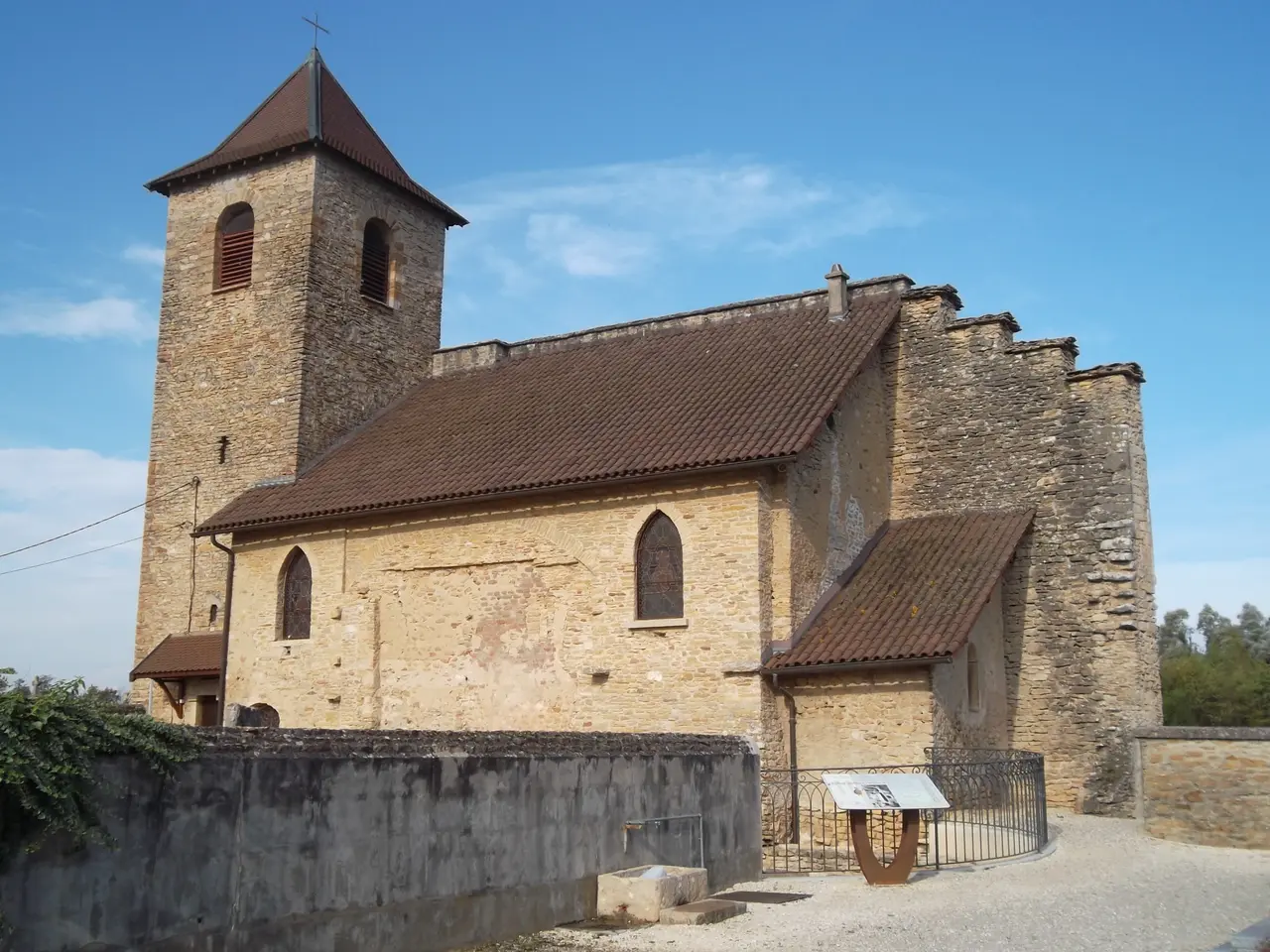 Église de Saint-Romain-de-Jalionas (2)