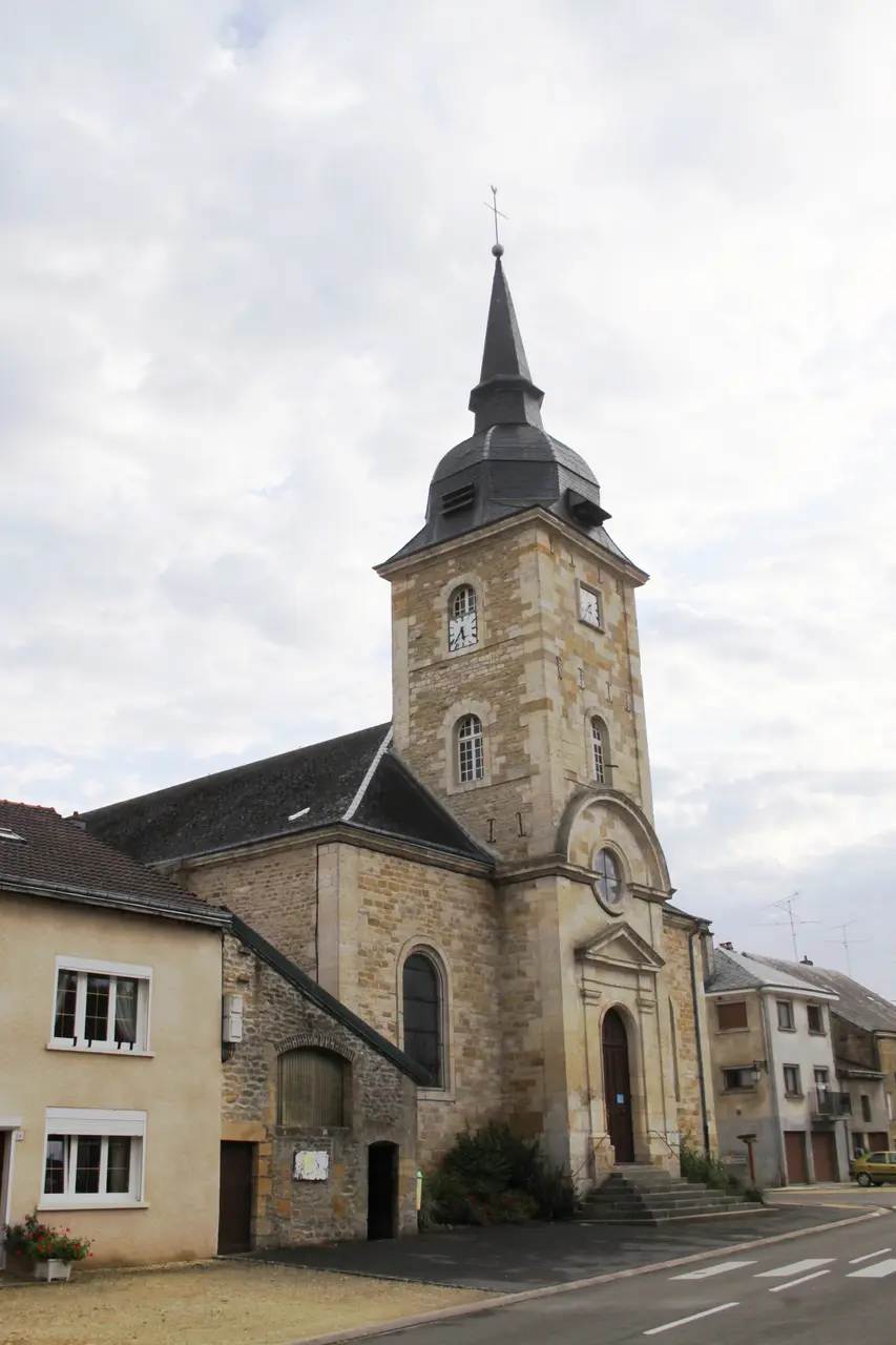 Autrecourt-et-Pourron (08 Ardennes) - l’ Église Saint-Victor - Photo Francis Neuvens lesardennesvuesdusol.fotoloft.fr