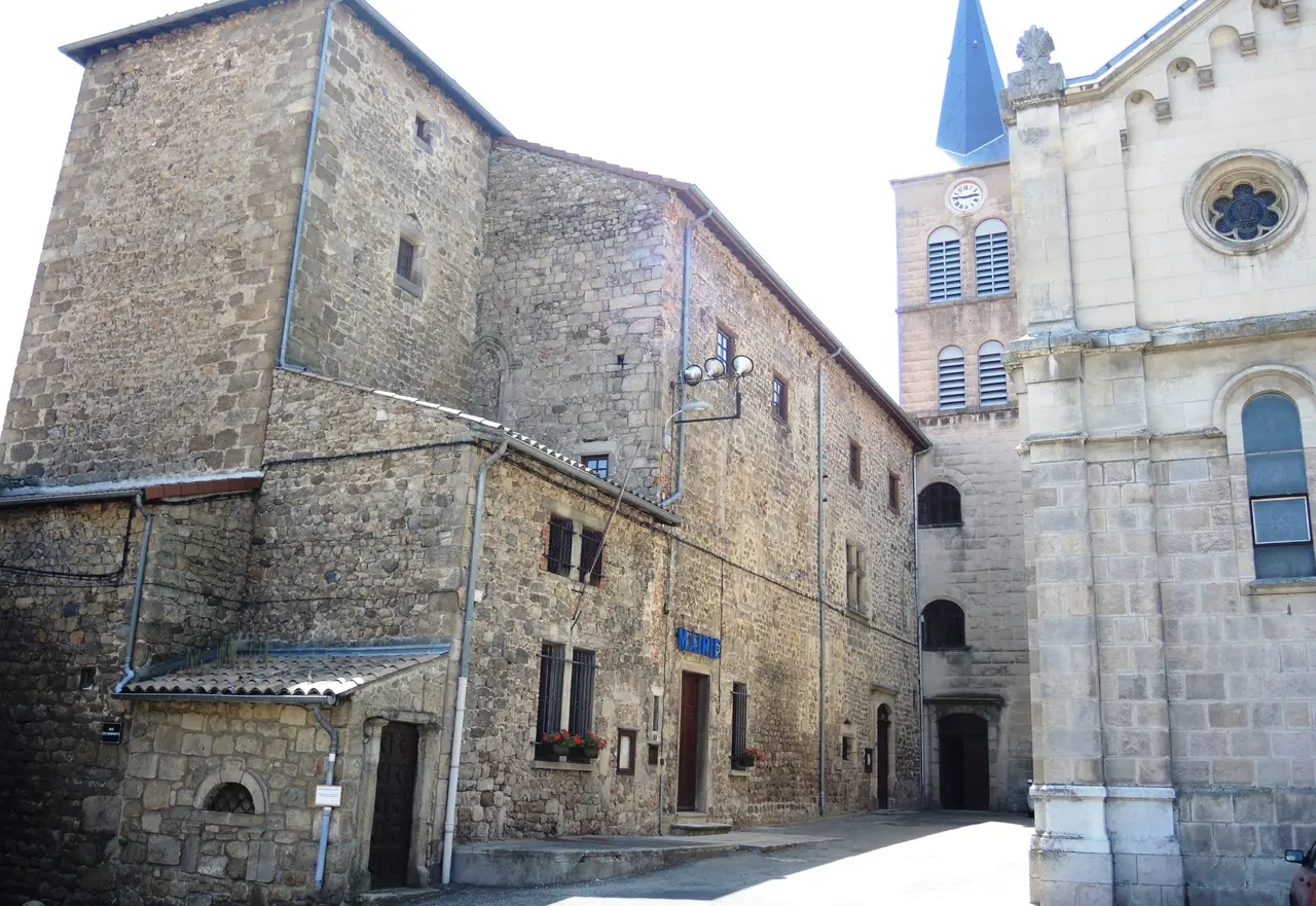 Satillieu château et clocher