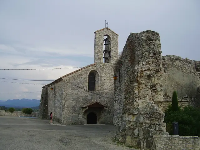 Église de Sauzet et murailles