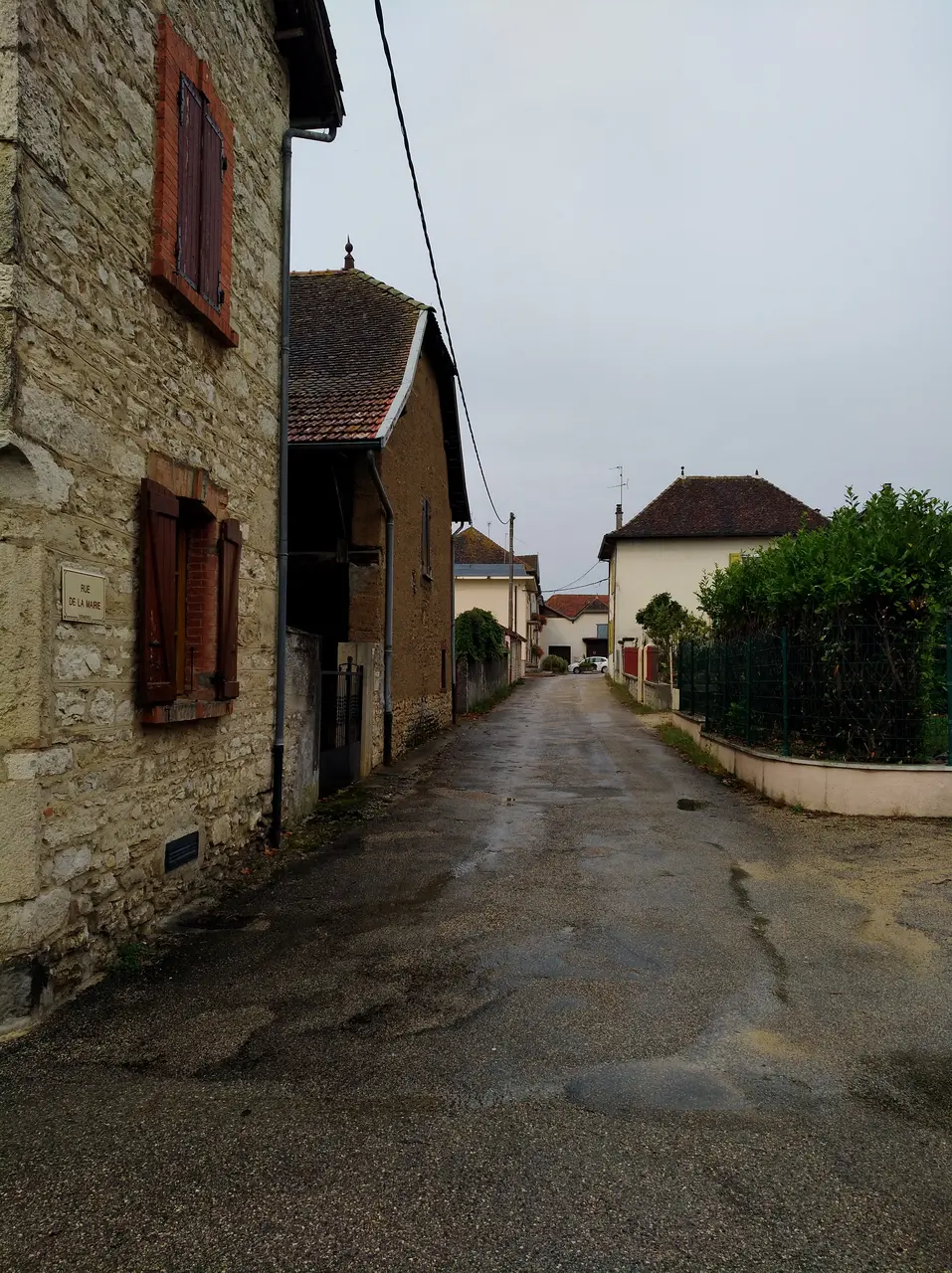 Sermérieu - Rue de la Mairie (sept 2021)