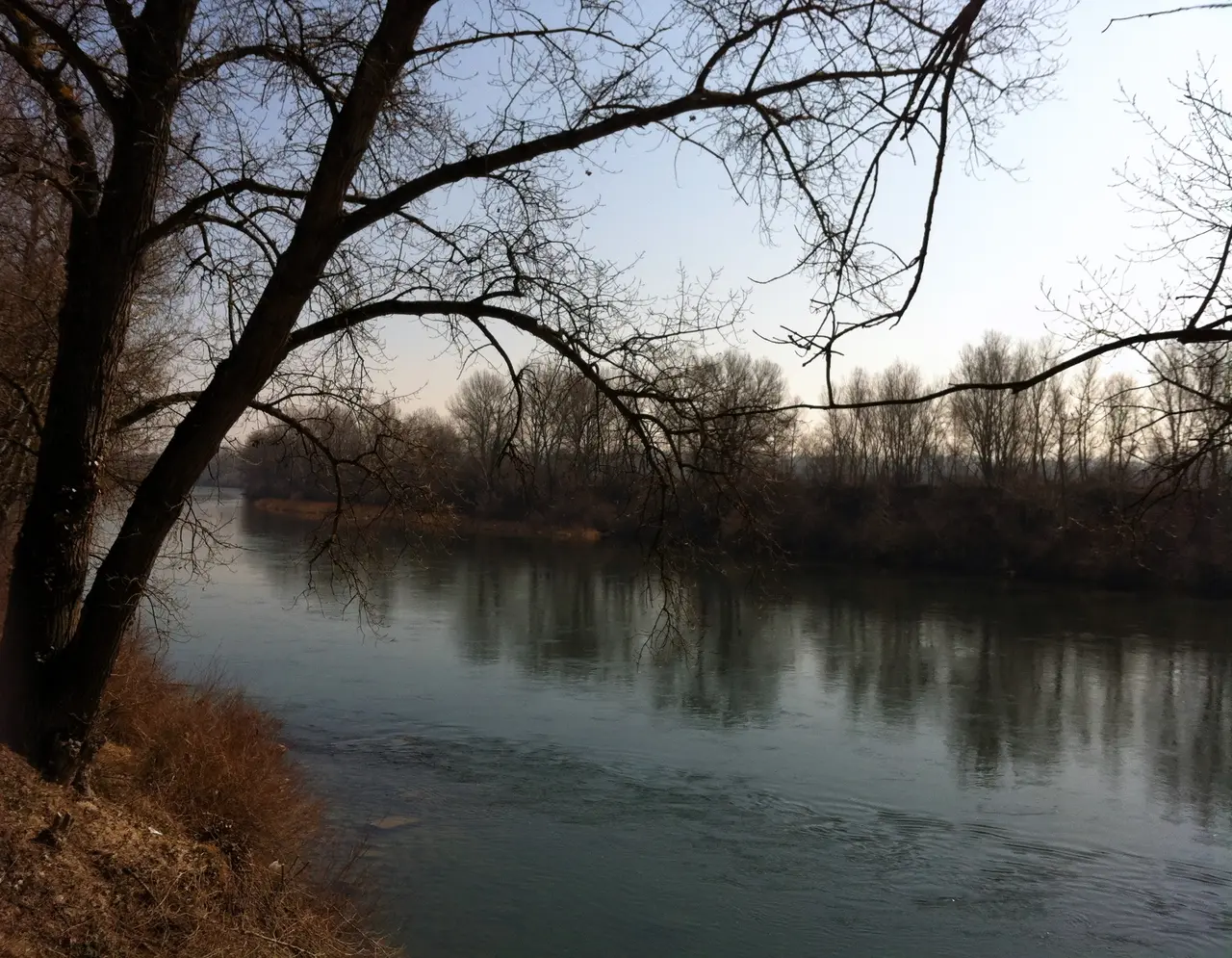 File:Canal de Miribel à Thil (Ain).JPG