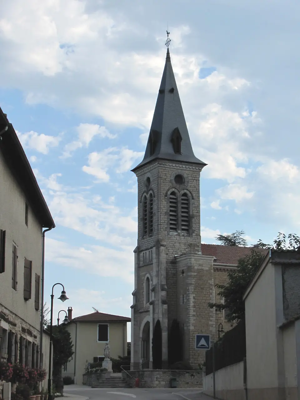 L'église de Tramoyes