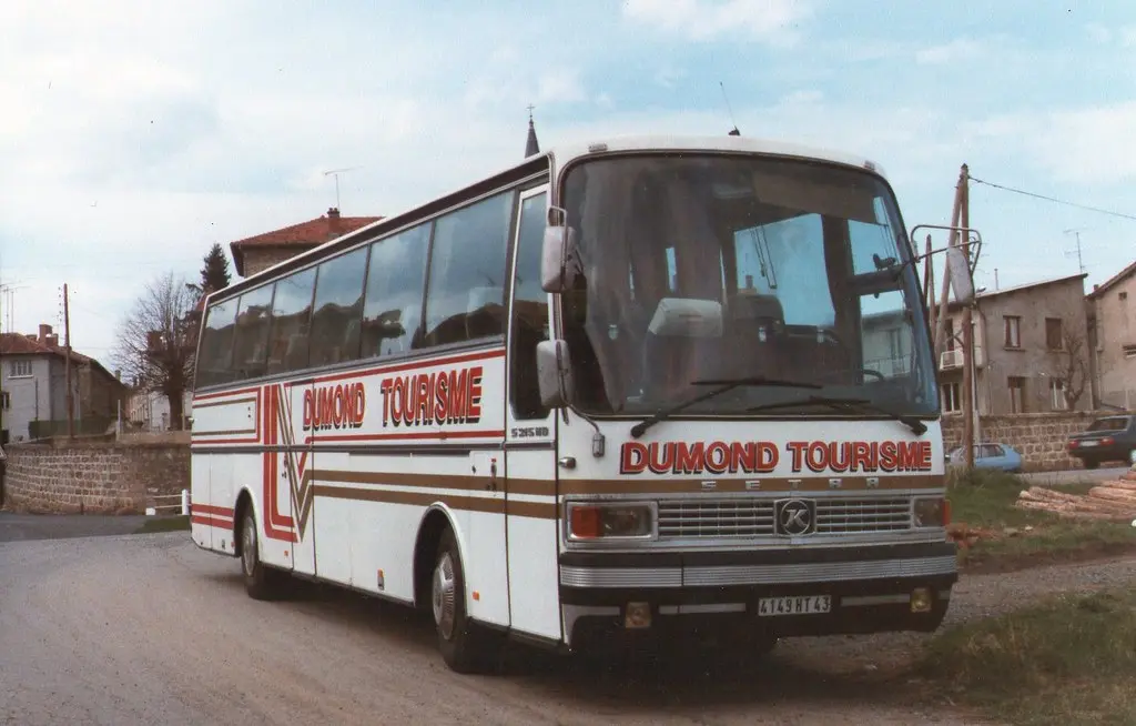 1987 USSON EN FOREZ 43 CARS DUMOND TOURISME EX CARS LAFOND LYON