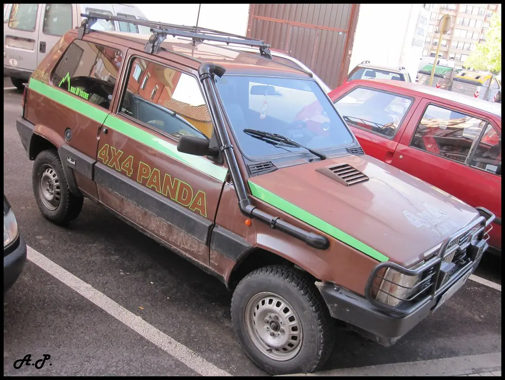 1991 Fiat Panda 4x4 L (Val d'Isère réplica)