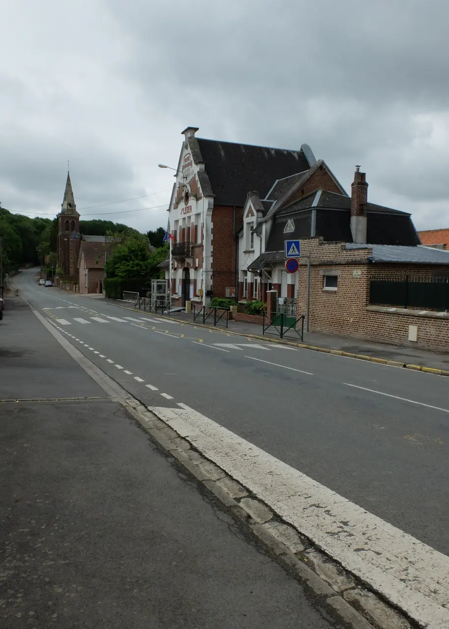 Saint-Léger (62) - Rue de Vaulx-Vraucourt