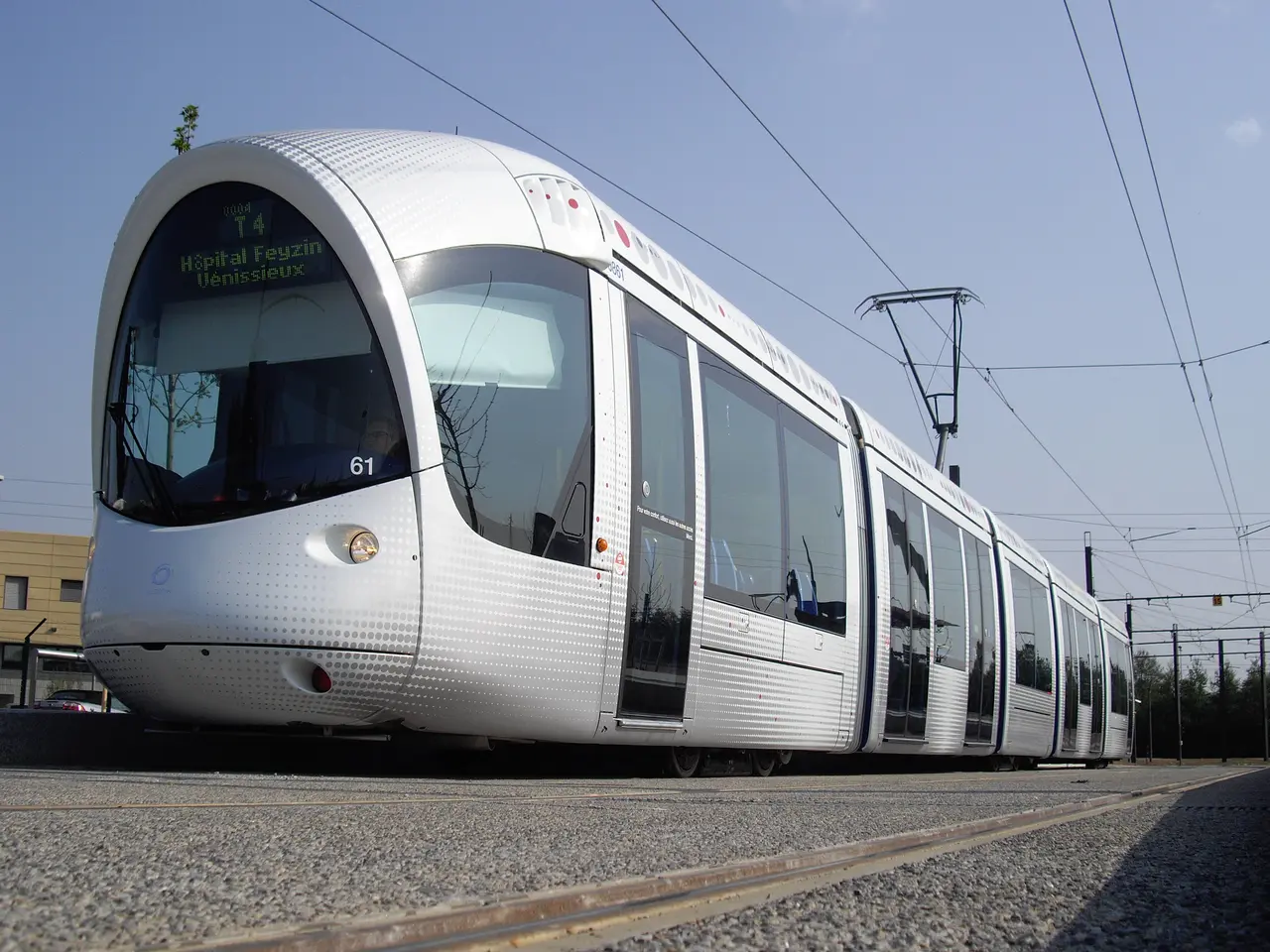 Alstom Citadis 302 n°861 TCL Hôpital Feyzin Vénissieux