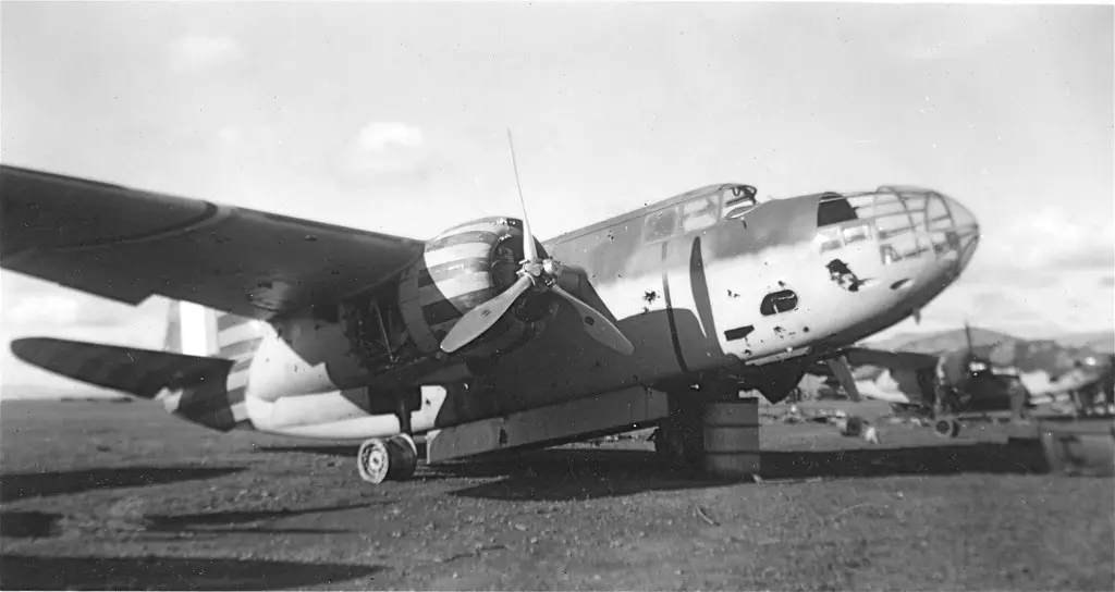 Africa during World War II: a Vichy French Douglas Boston bomber