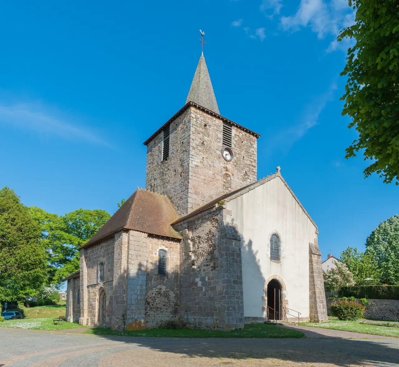 Saint Stephen church in Villebret (14)