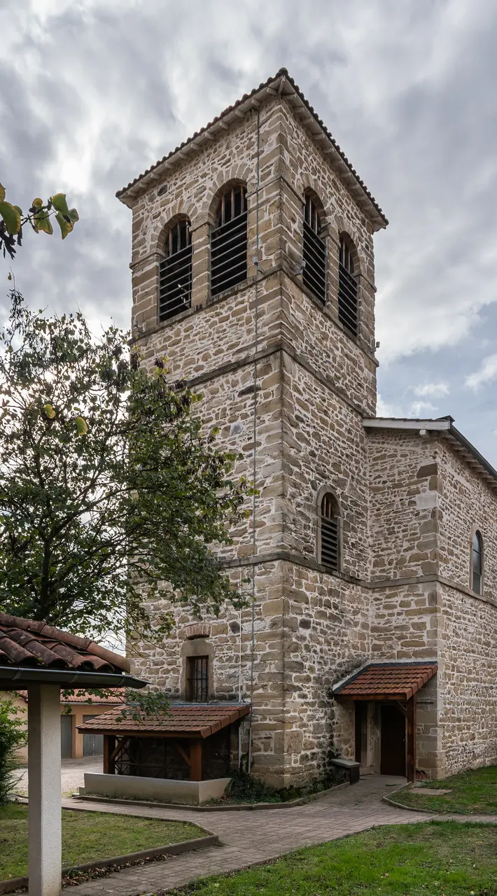St Maurice church in Villette-de-Vienne 06
