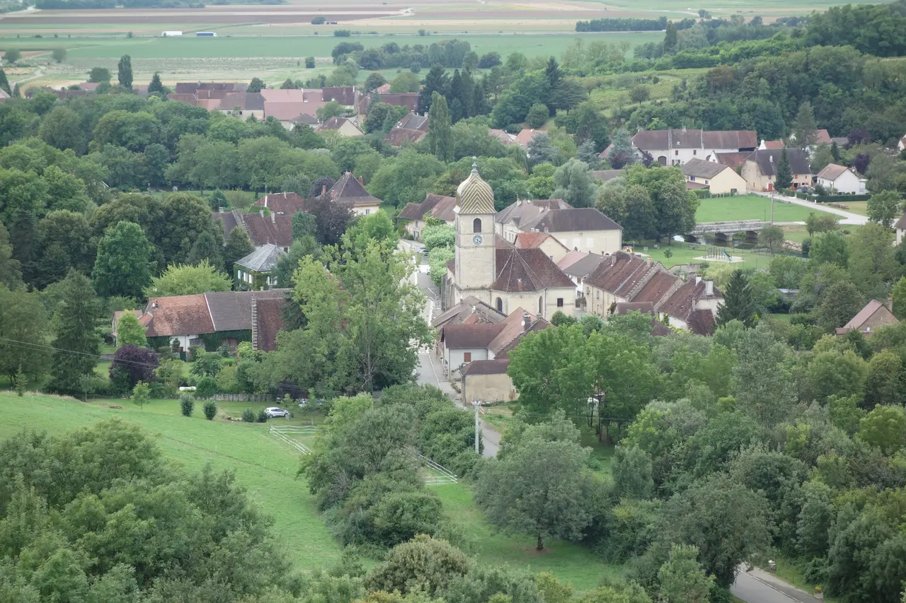Château d'Arlay - Vue sur Arlay 1