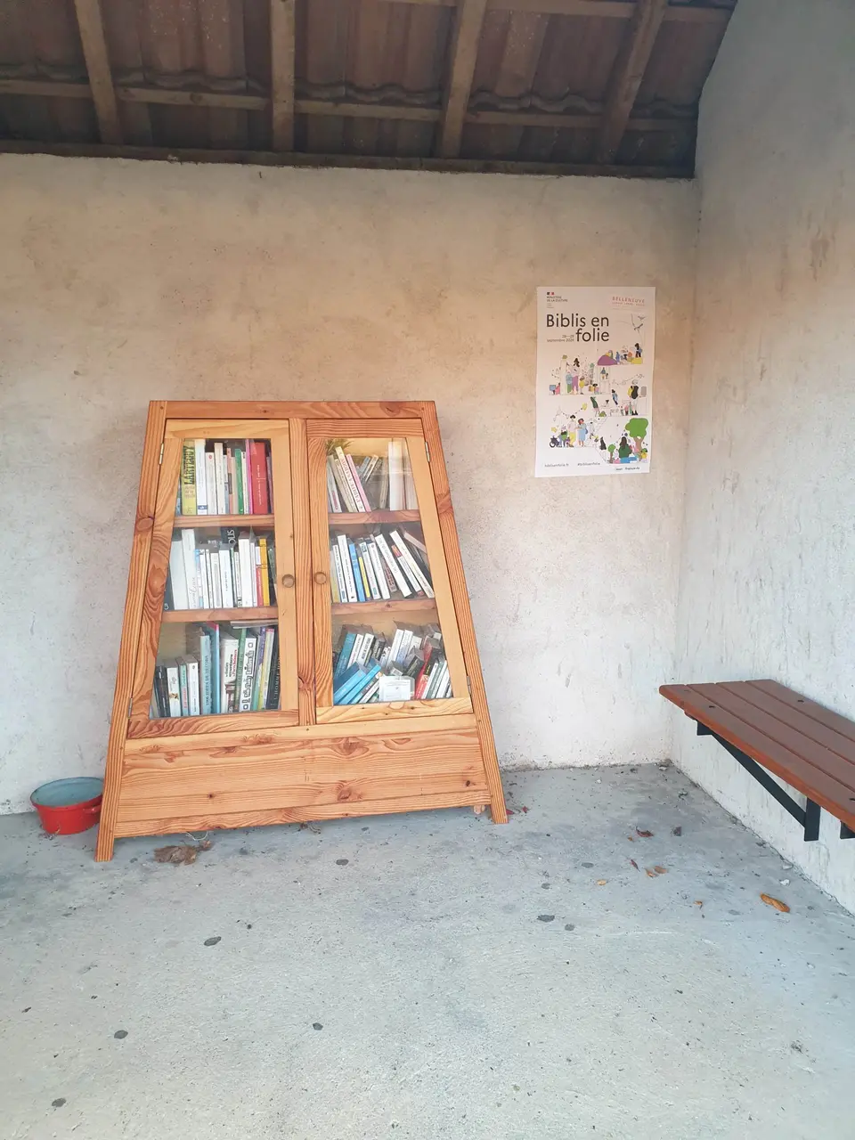 Trochères - Rue de Belleneuve - boîte à livres