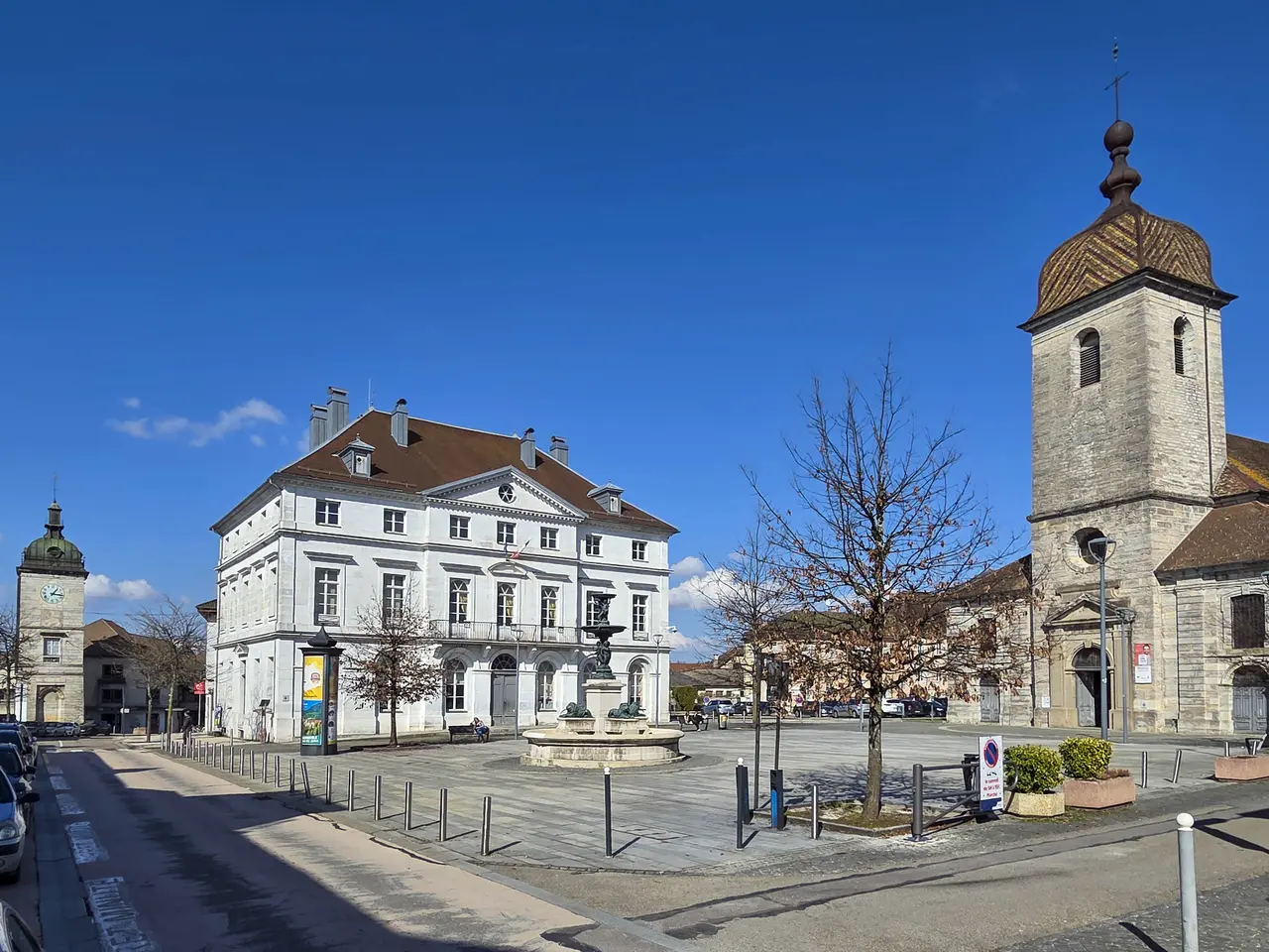 Champagnole, le centre-ville
