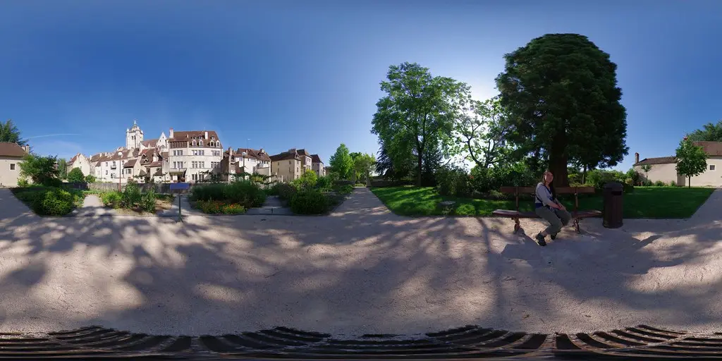 Dole, le jardin des Chevannes