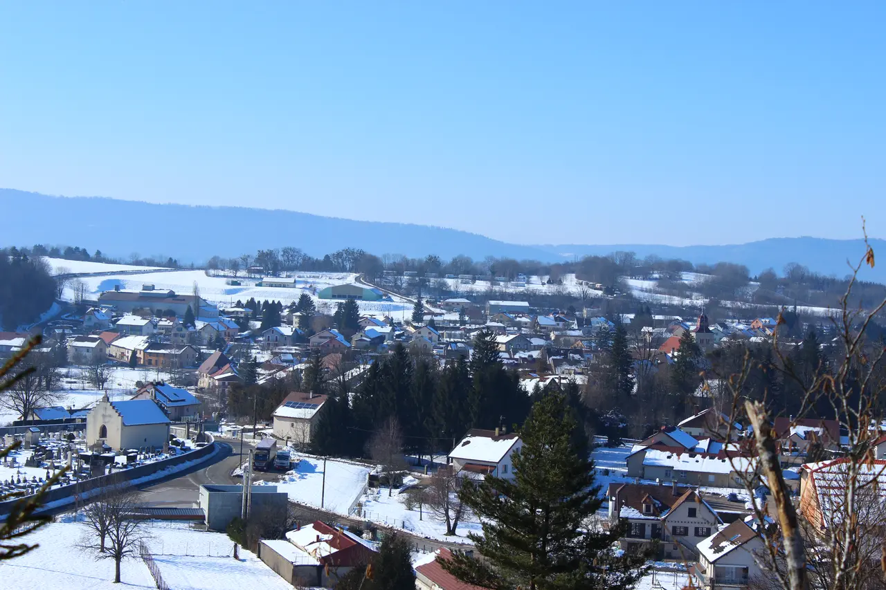 Vue Clairvaux-les-Lacs