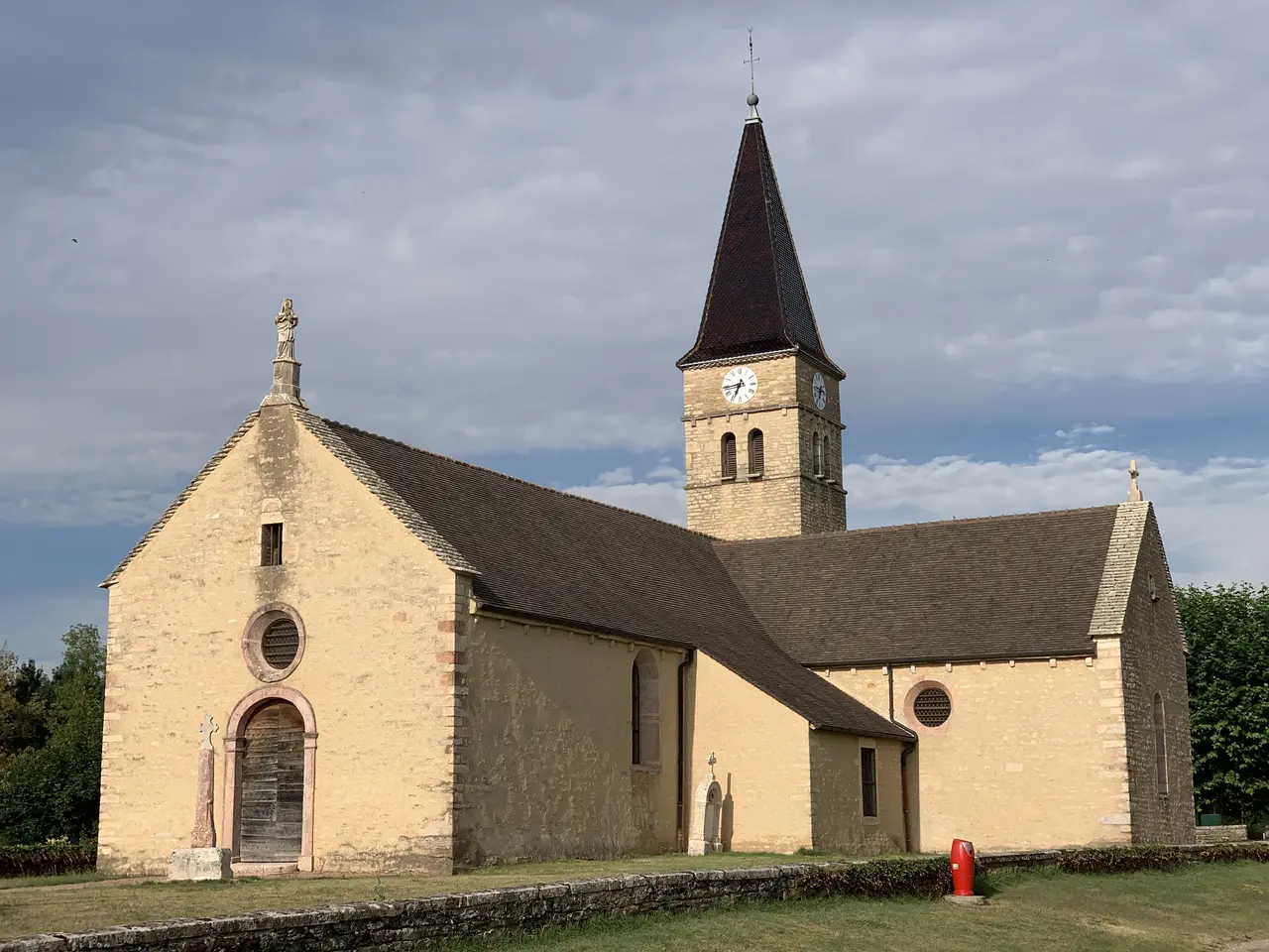 Église St Christophe Abergement Cuisery 10