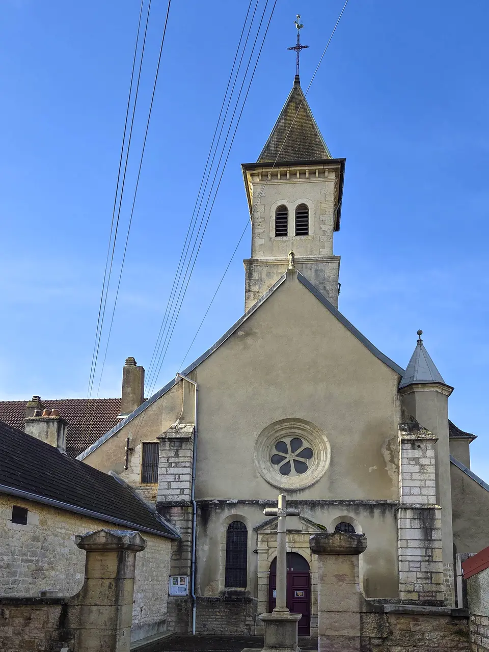 Damparis, l'église abbatiale Saint-Denis (3)