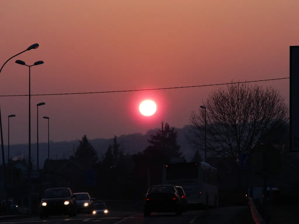 Sunrise in Danjoutin
