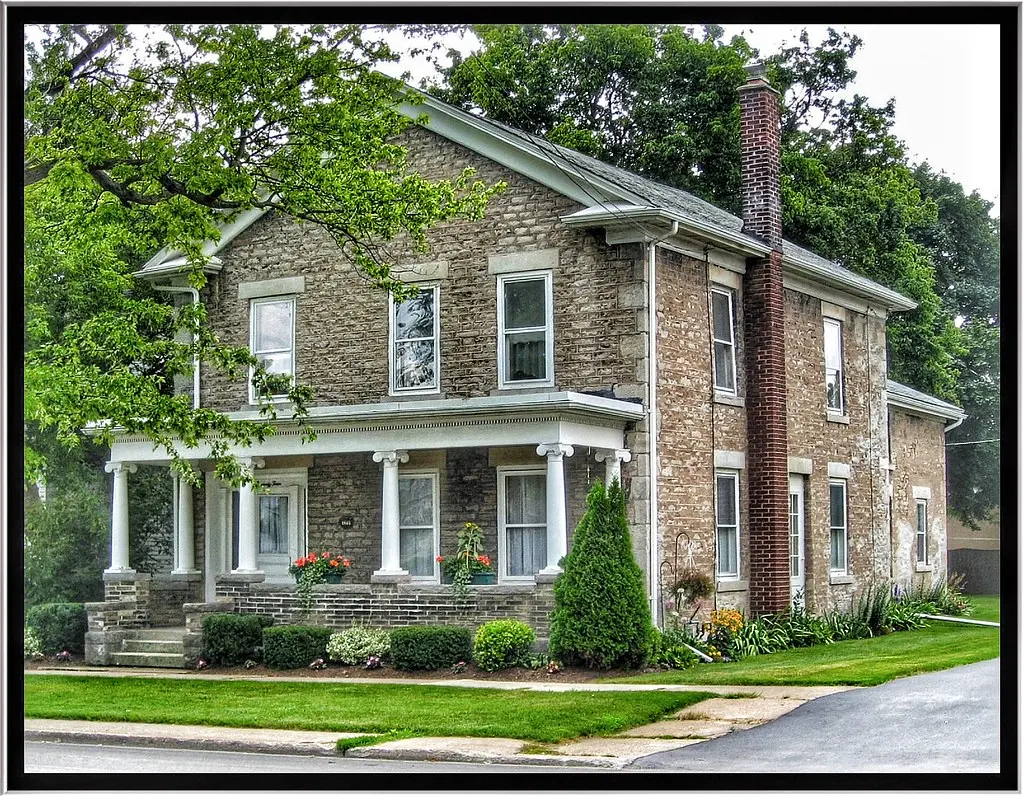 Lockport New York - United States - Isaac Dole House - Cana Erie