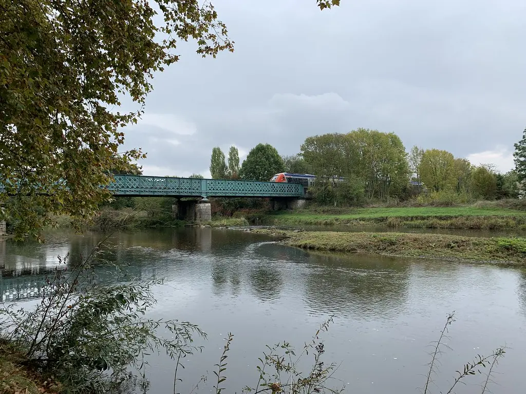 Spoorbrug Étang-sur-Arroux