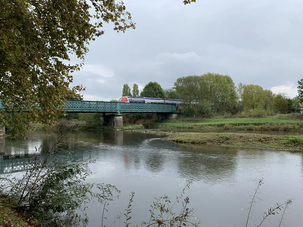 Spoorbrug Étang-sur-Arroux