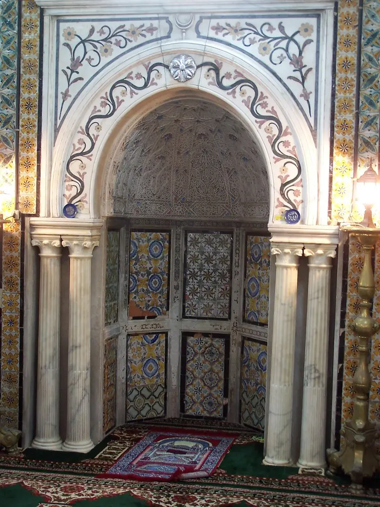 Mihrab in the Gurgi Mosque