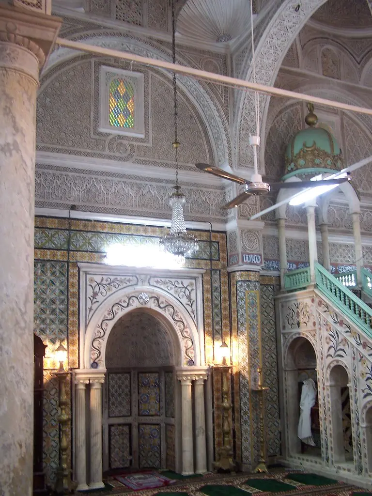Gurgi Mosque interior, Tripoli