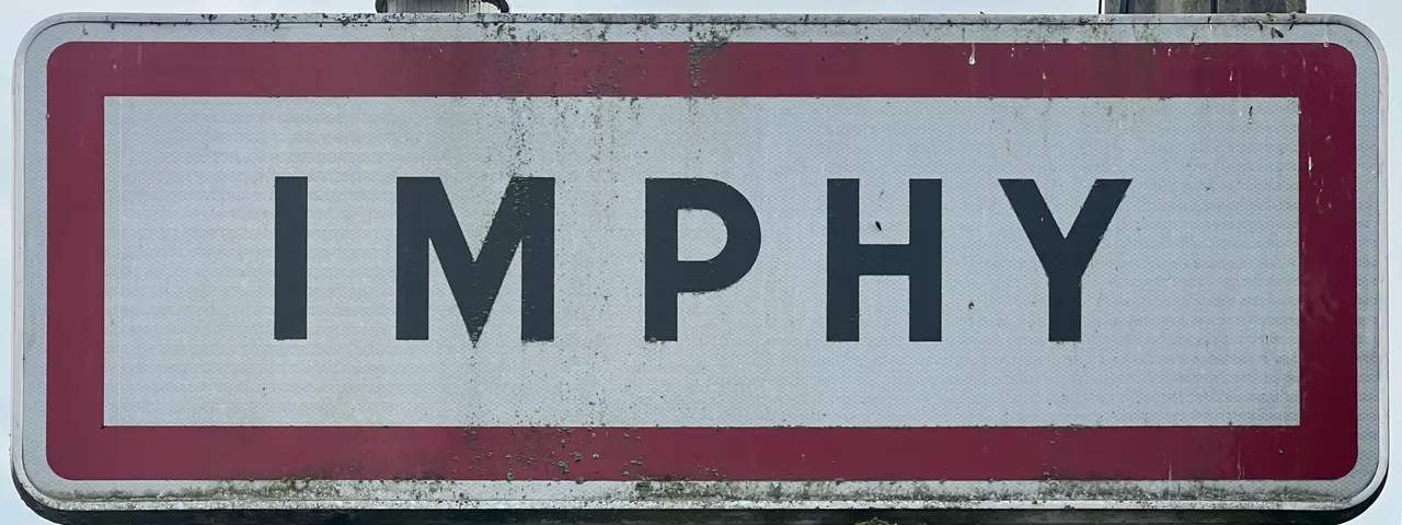 Panneau Entrée Imphy Rue Édouard Vaillant - Imphy (FR58) - 2023-09-21 - 1