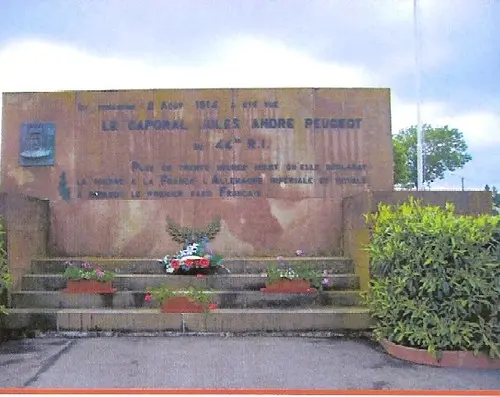 The Peugeot Memorial at Joncherey