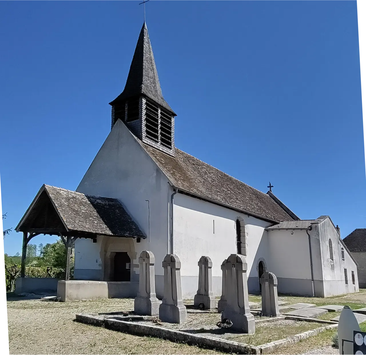 Kirche l'Abergement-Sainte-Colombe