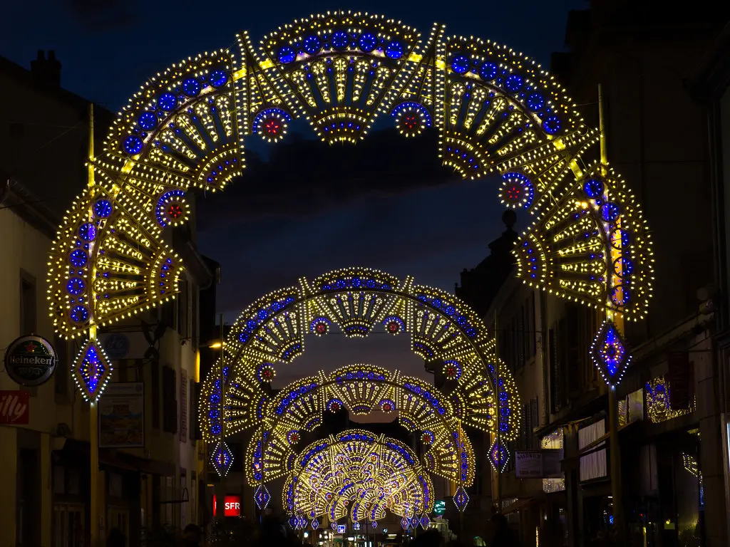 Marché de Noël de Montbéliard, France, 2015