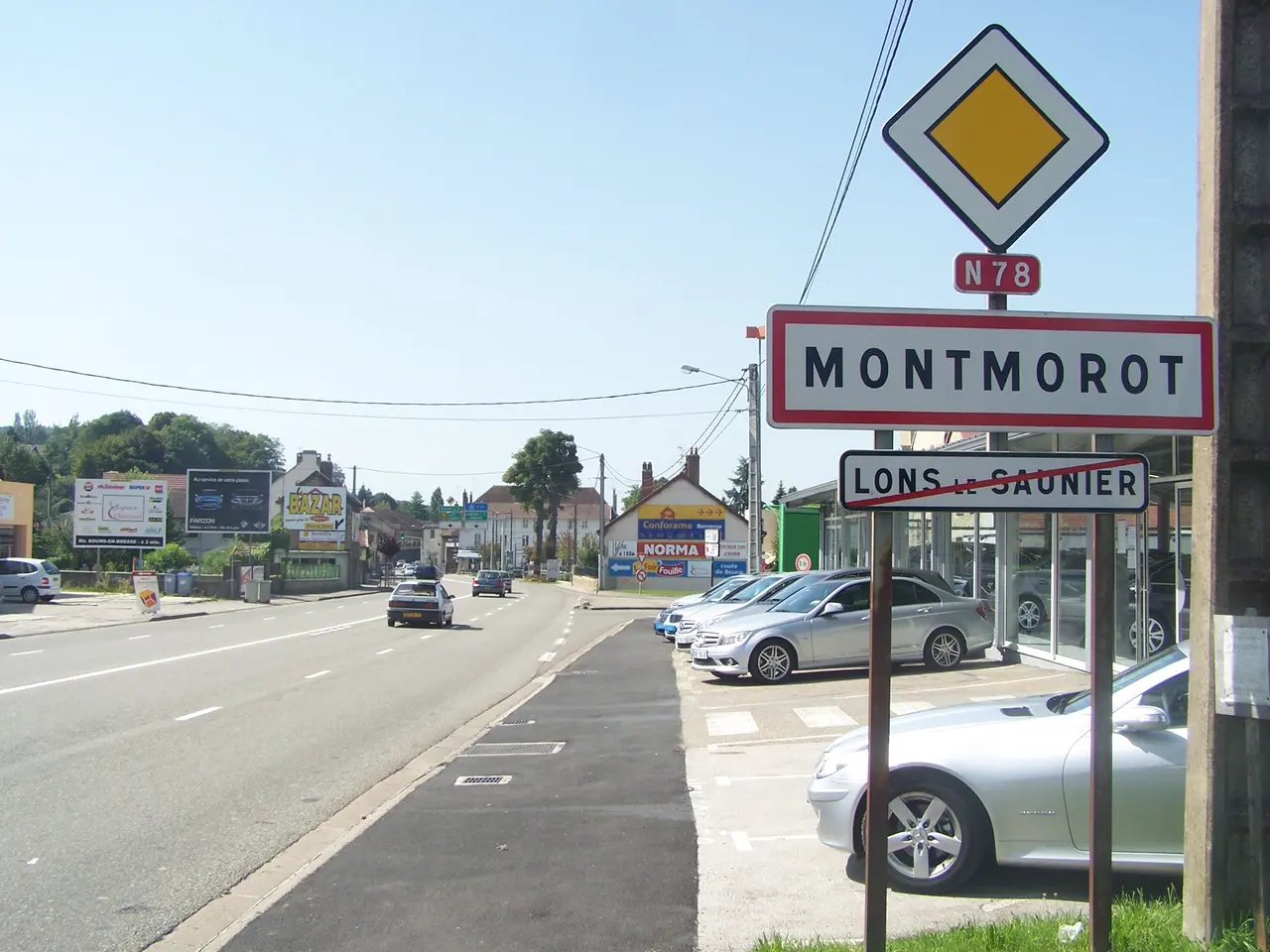 Montmorot (panneau)