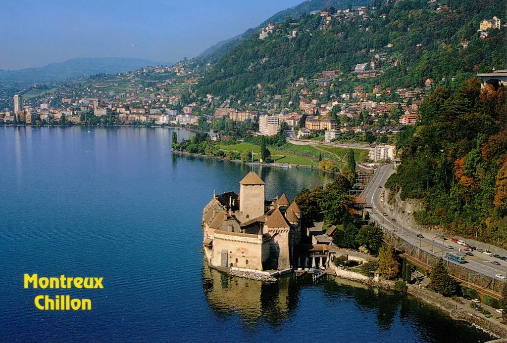 Montreux - Château de Chillon (Postcard)