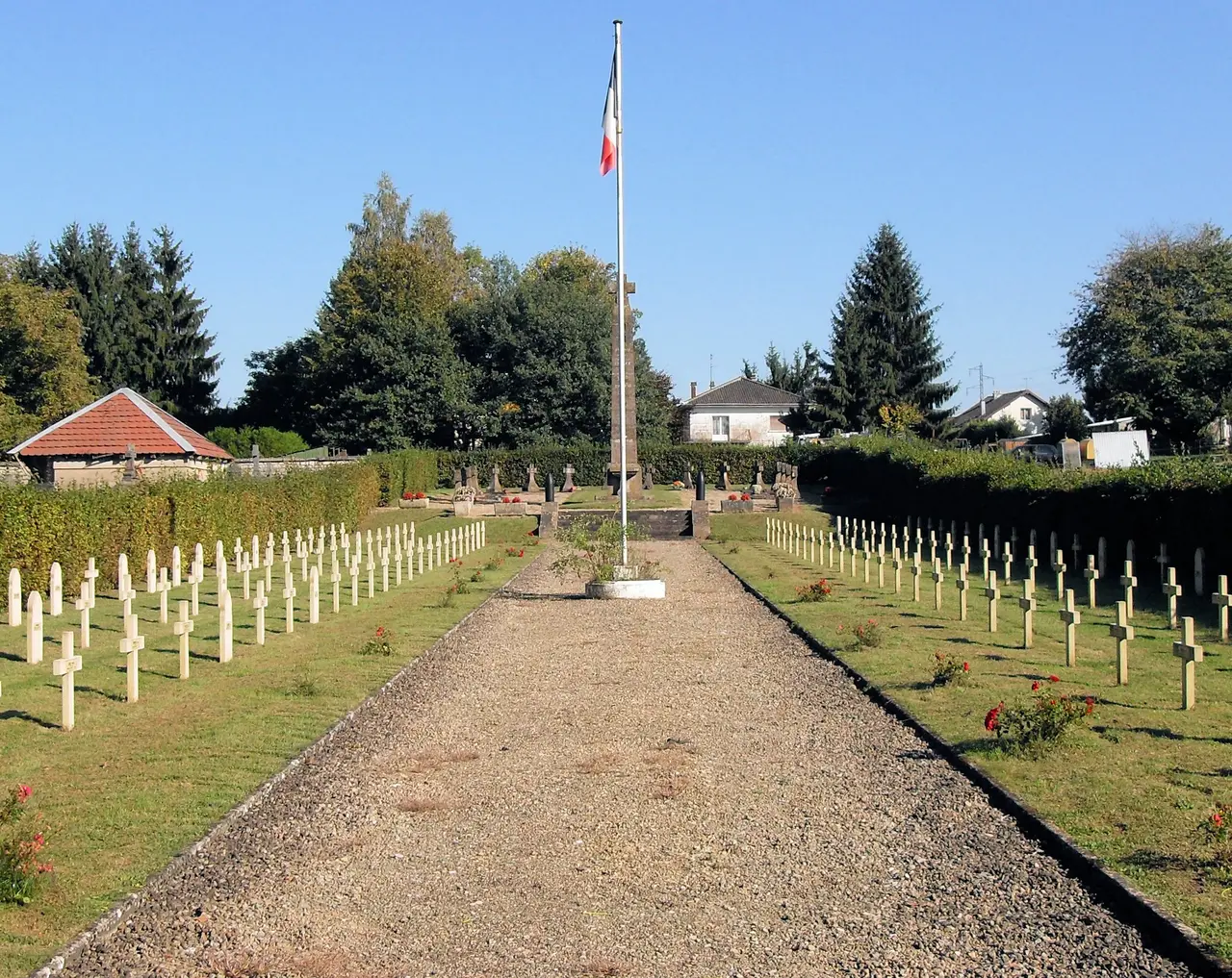 Morvillars, Cimetière militaire francais