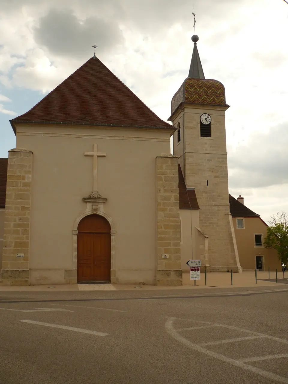 Parcey vue de lEglise001
