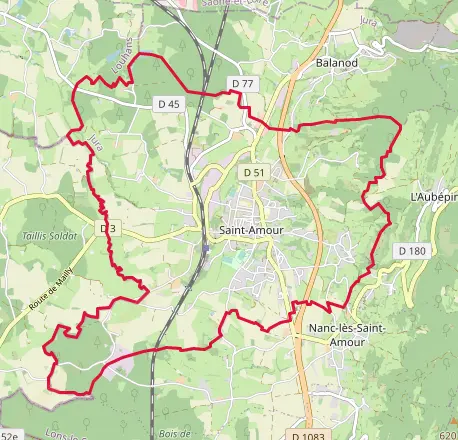 Saint-Amour (Jura) OSM 01