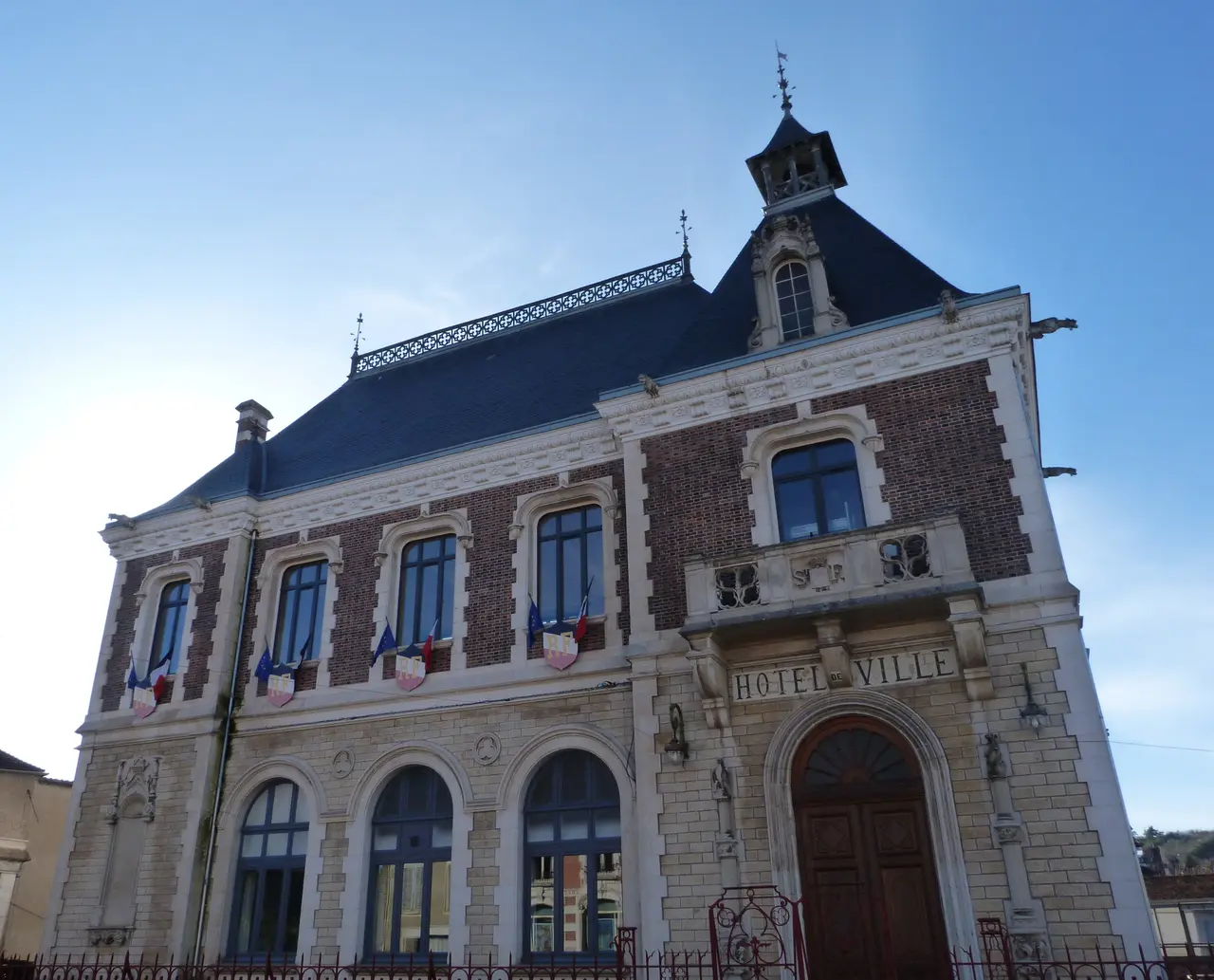 Hôtel de Ville de Saint-Florentin, Yonne, France