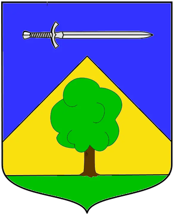 Blason ville fr Saint-Martin-en-Bresse (Saône-et-Loire)