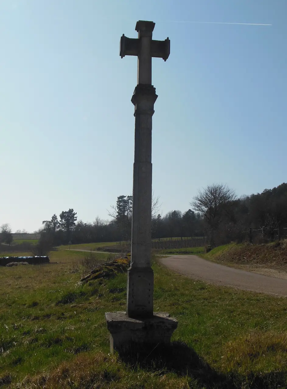 Rivière-les-Fosses croix (Route de Selongey)