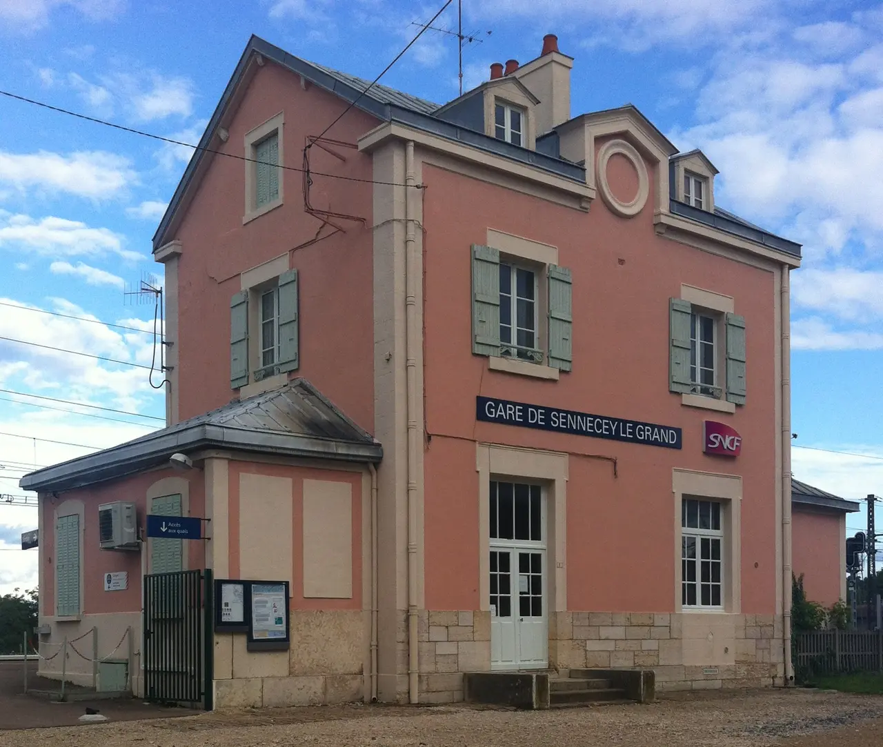 Gare de Sennecey-le-Grand - 15 août 2014