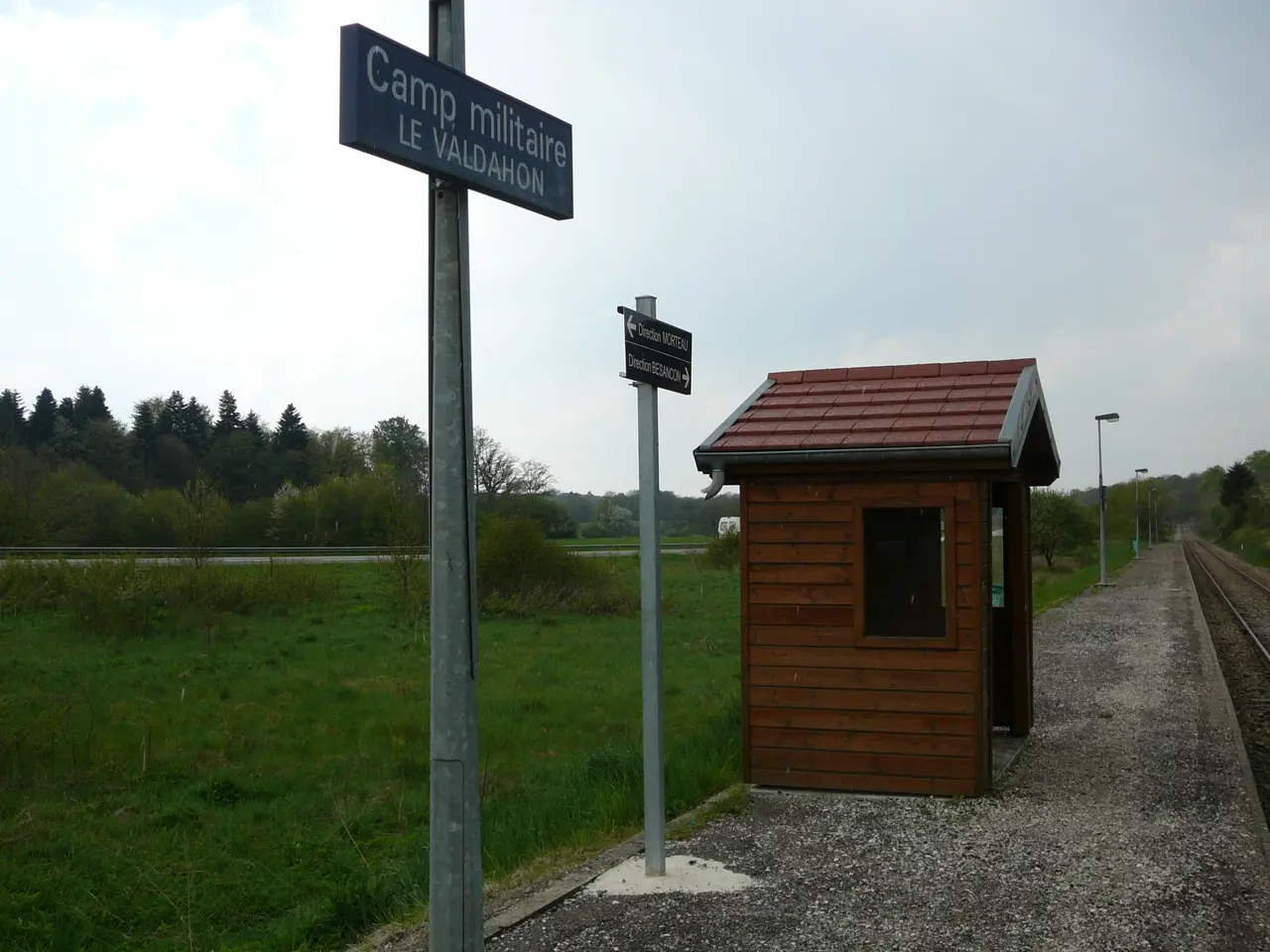 Aubette du camp militaire du Valdahon