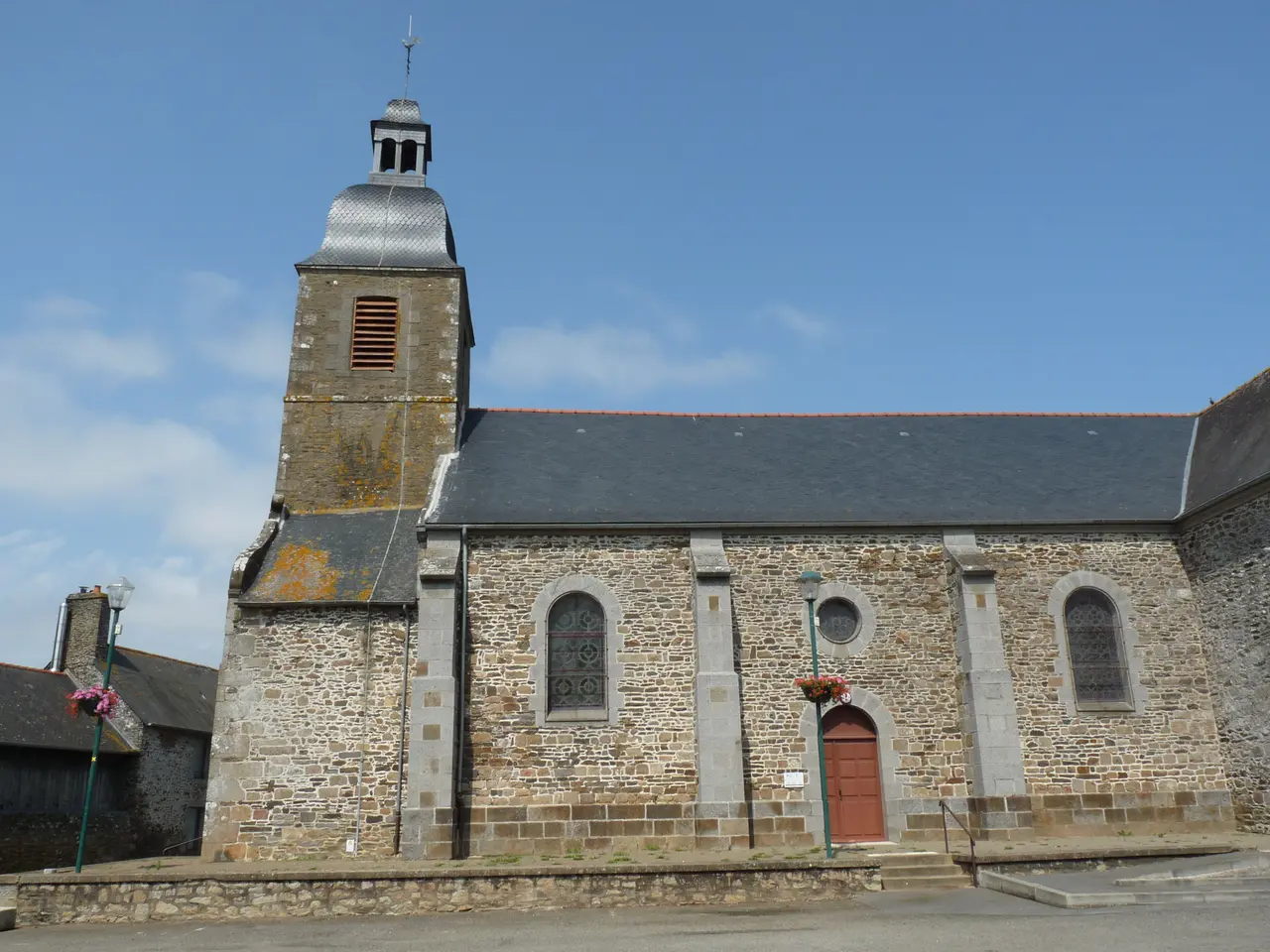 Baguer-Pican (35) Église Saint-Martin - Extérieur - 01